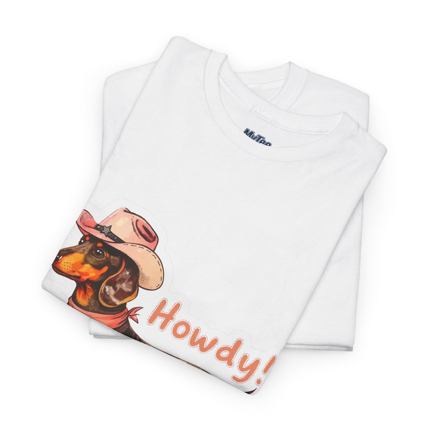 Dachshund Howdy Unisex T-Shirt – Southern Charm For Pup Fans