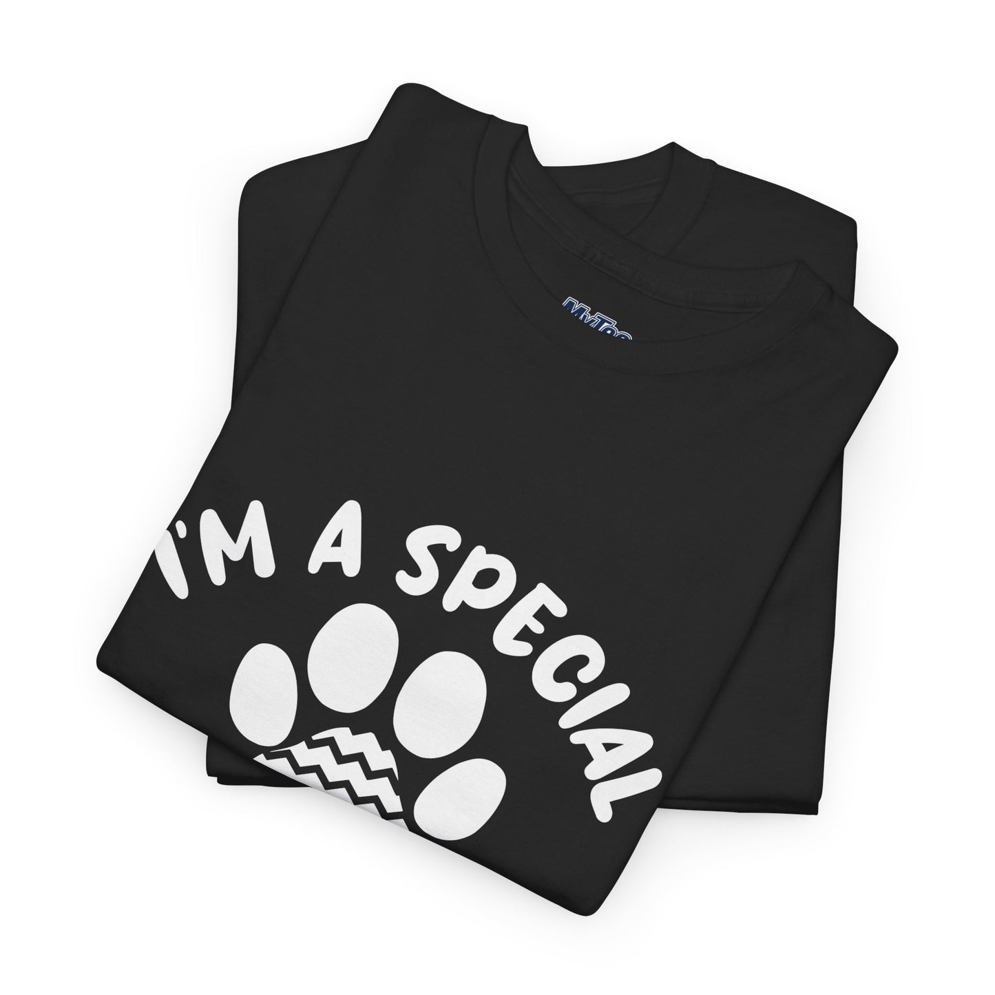 I'M A SPECIAL, DOG KIND OF SPECIAL Casual PAW Cotton T-shirt