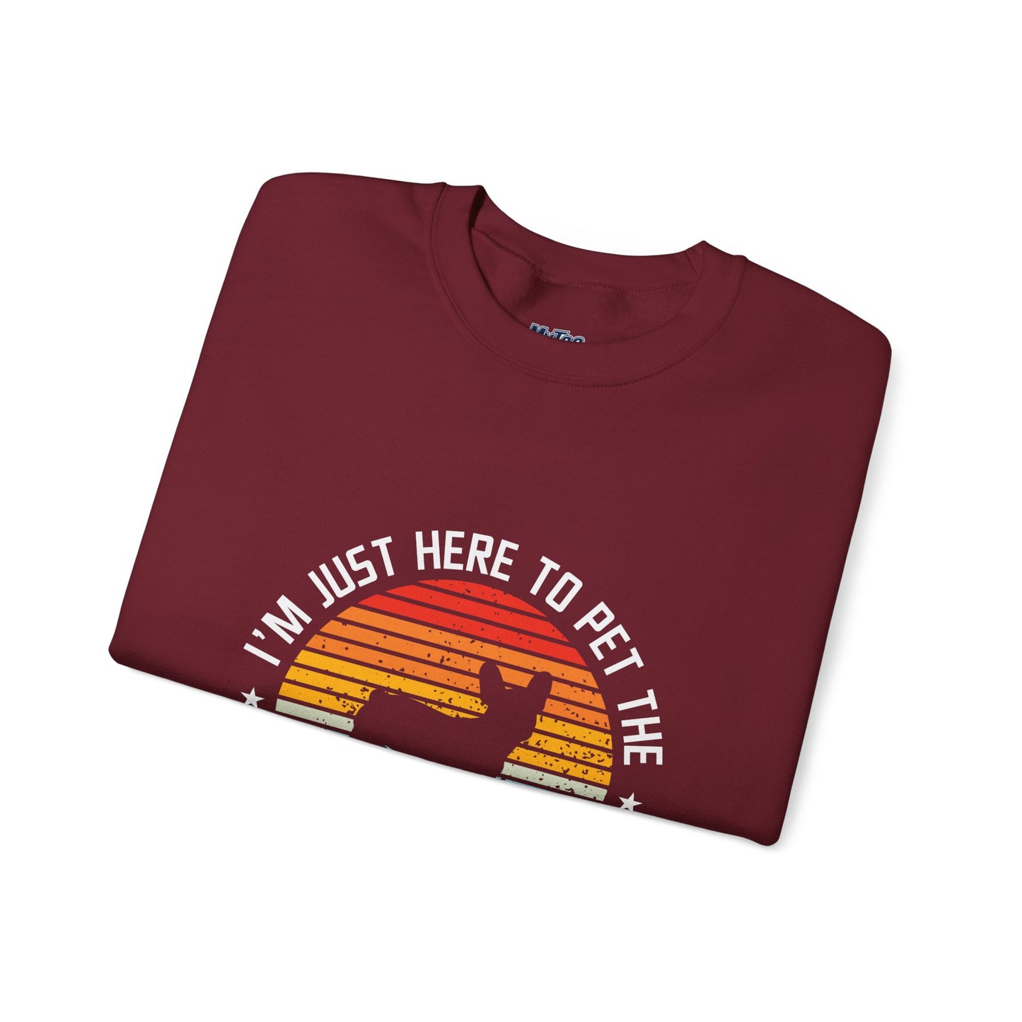 I'm Just Here To Pet The Labrador Retiever Unisex Sweatshirts