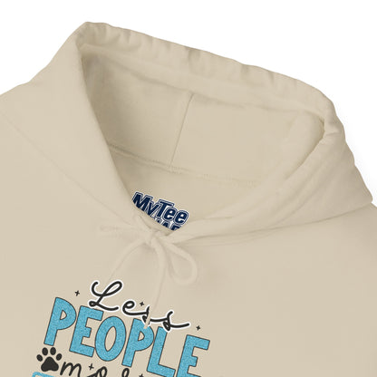 Less People More Dogs Unisex Hoodie, Gifts For Pet Owners