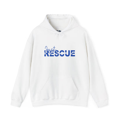 Bold Blue Just Rescue Unisex Hoodie – Speak For The Voiceless