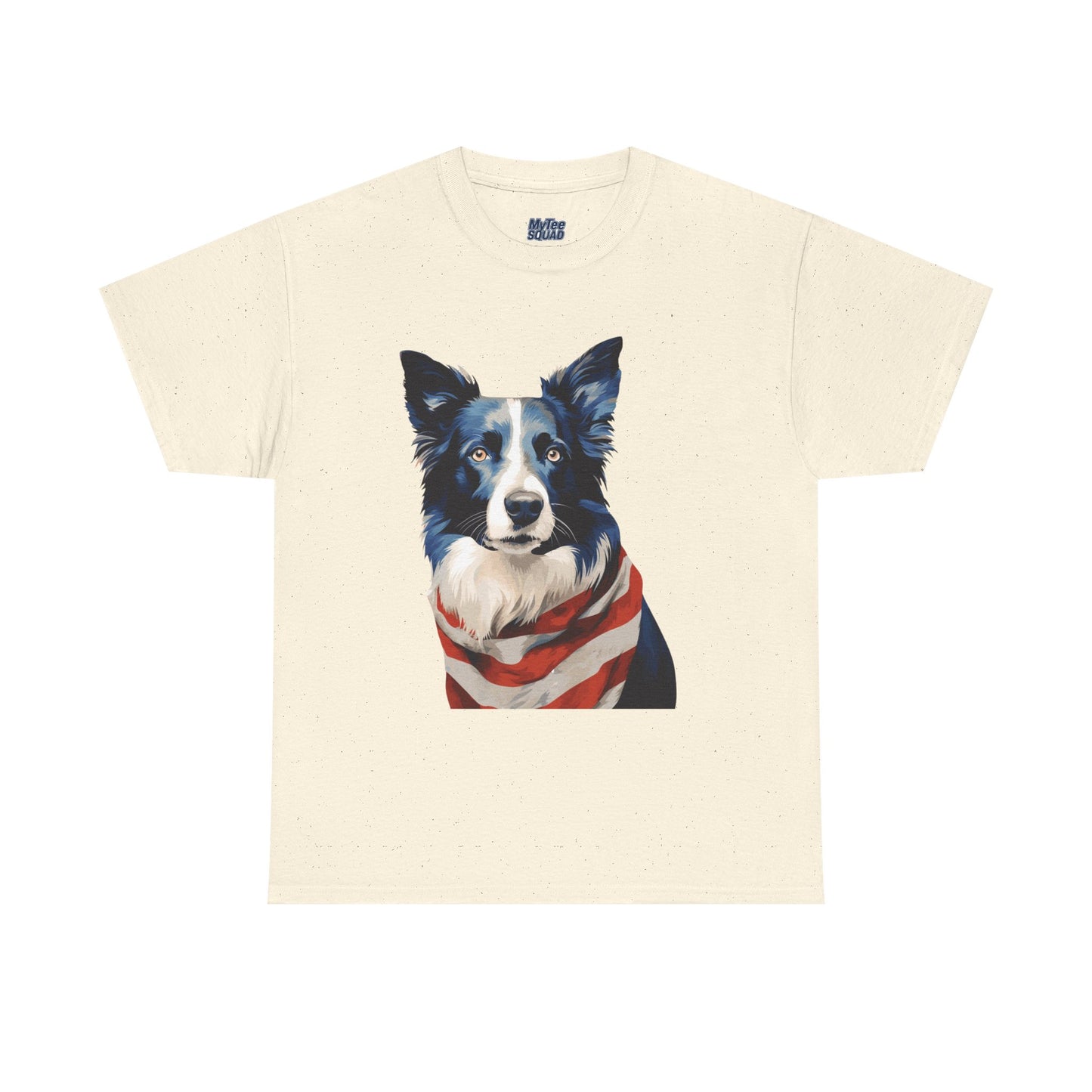 Patriotic Border Collie Unisex T-Shirt