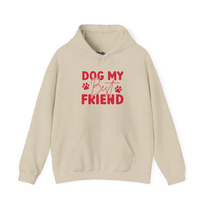 Dog My Best Friend Unisex Hoodie | Cute Dog Lover Apparel