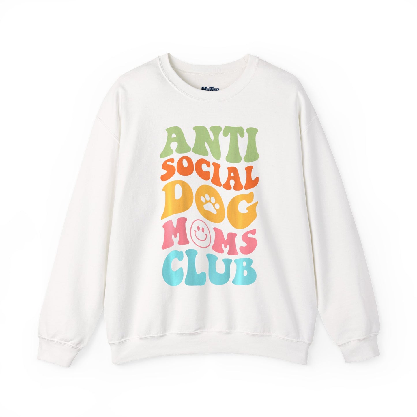 Anti-Social Dog Moms Club Sweatshirt | Relaxed Style For Fur Mama