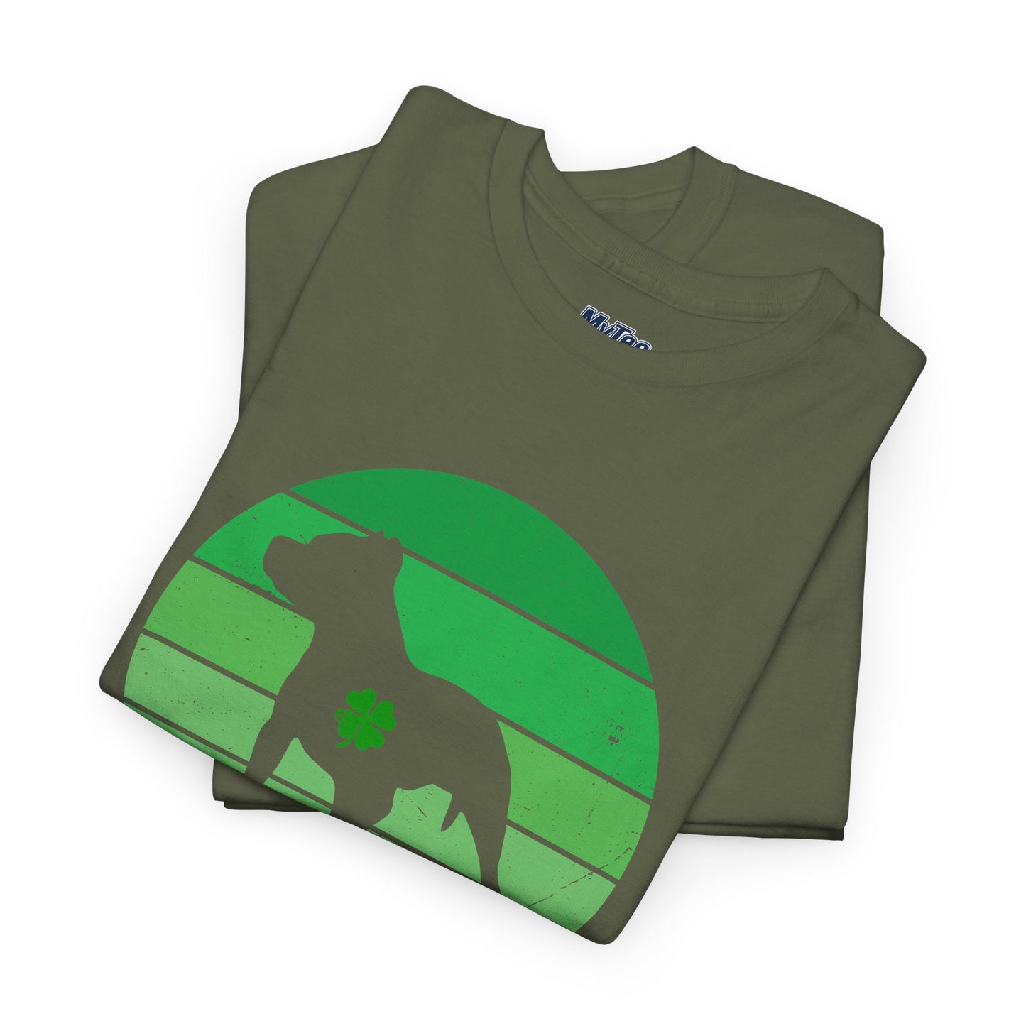 Pitbull Dad Heavy Cotton Tee | Father's Day Gift