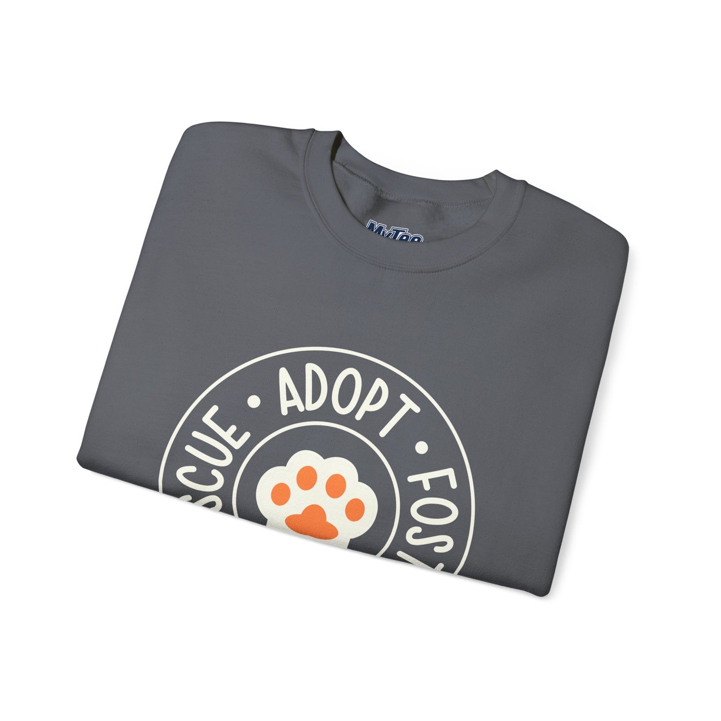 Rescue, Adopt, Foster Unisex Sweatshirt | Animal Lover Gift, Pet Adoption Crewneck