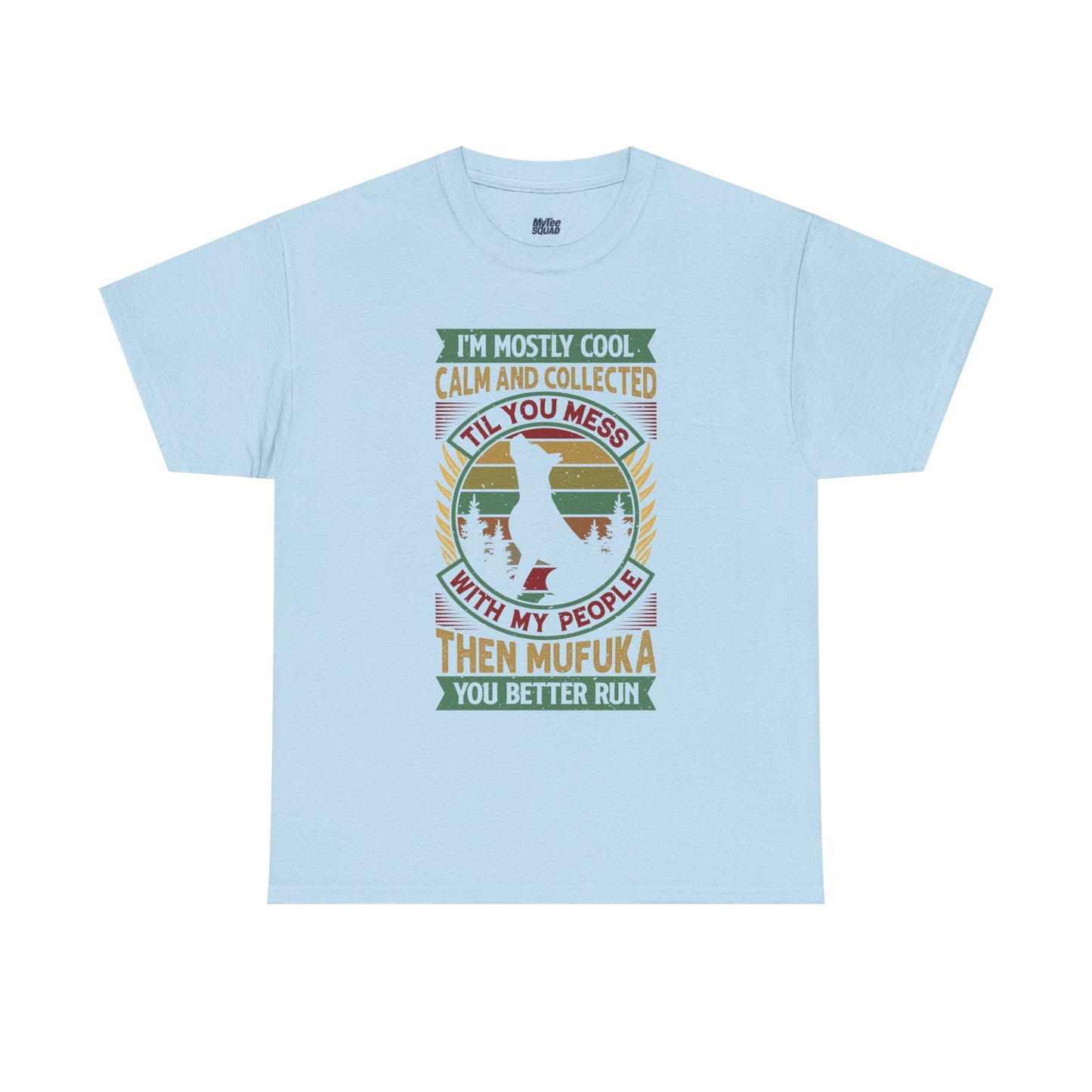 I'm Mostly Calm And Collected Pitbull Unisex T-Shirts