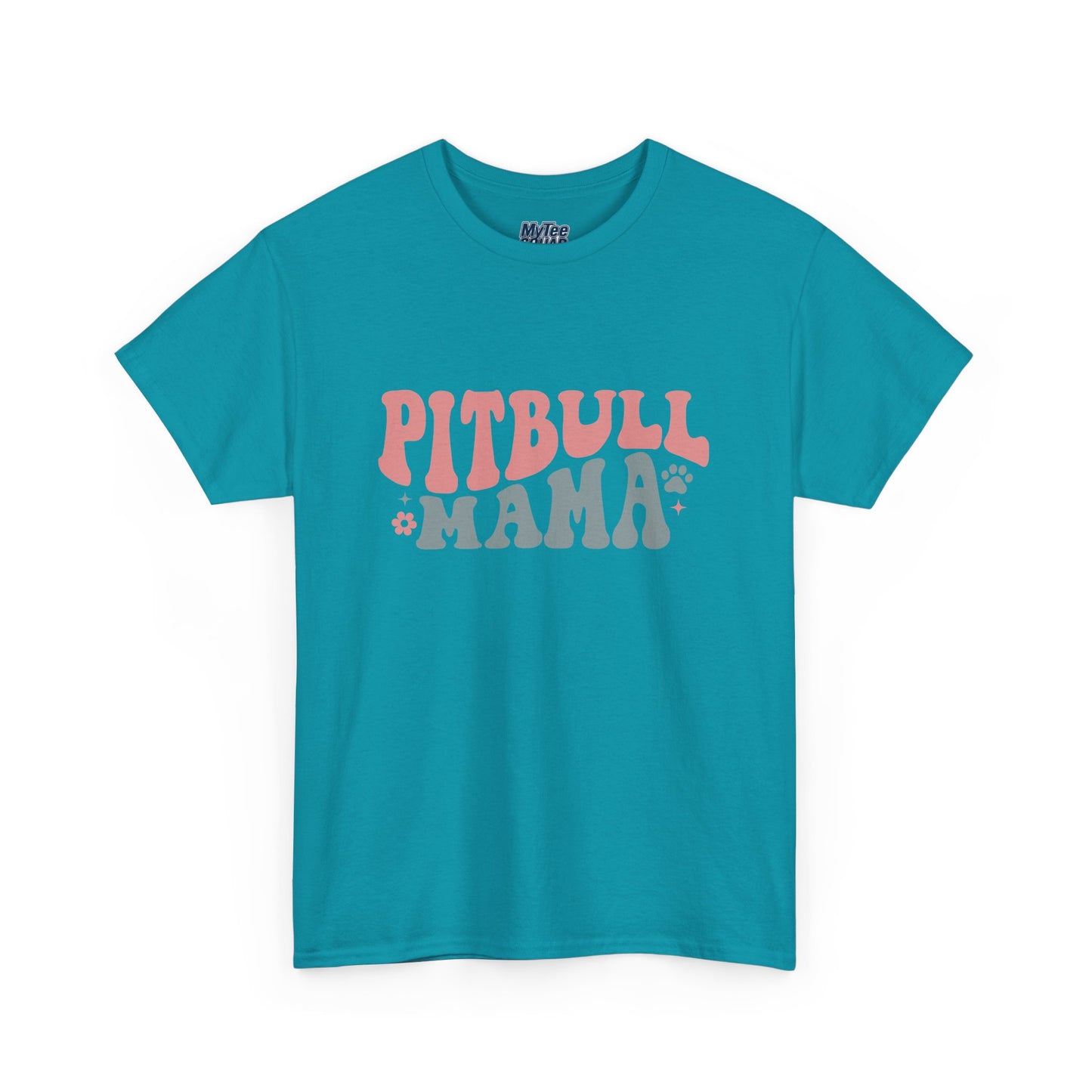 Pitbull Mama Tee – Cute Casual Shirt for Dog Moms & Pet Lovers