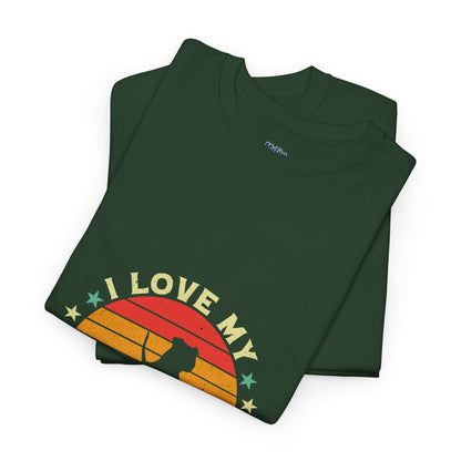 I Love My Pitbull Unisex T-Shirt | Best Gift For Dog Mom & Dad