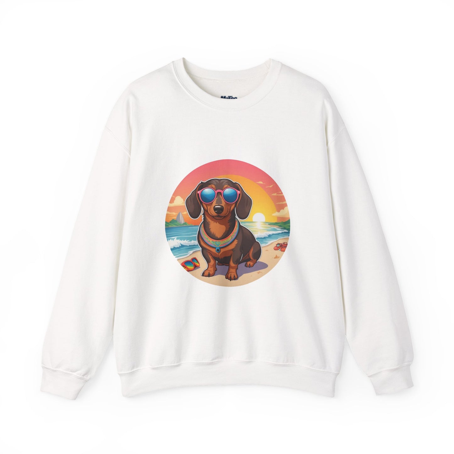 Dachshund Sunset Chill Unisex Sweatshirts