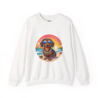 Dachshund Sunset Chill Unisex Sweatshirts