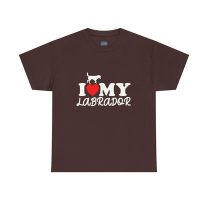 I Love My Labrador Unisex T-Shirts