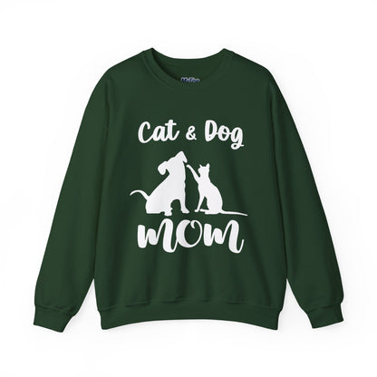 Cat & Dog Mom Sweatshirt | Double The Love, Double The Fur