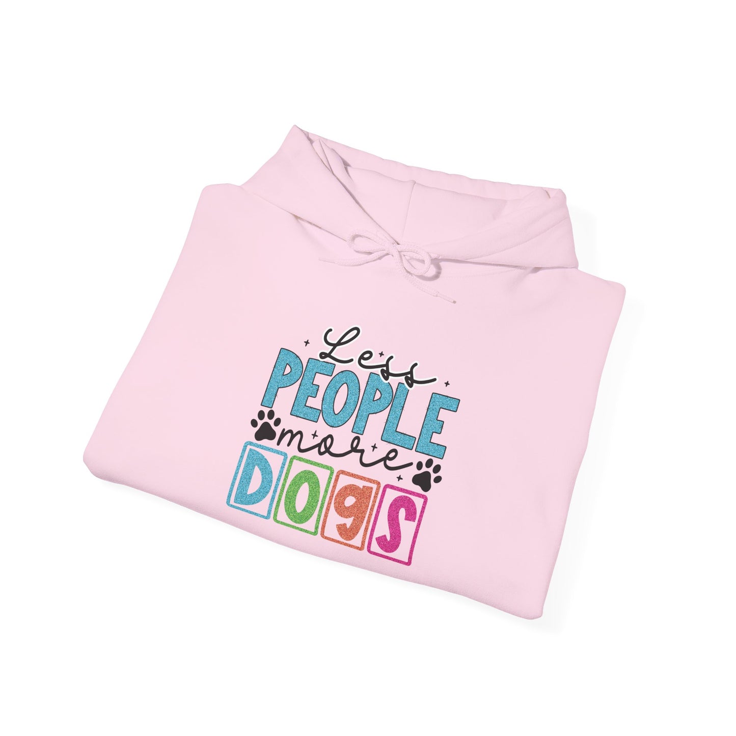 Less People More Dogs Unisex Hoodie, Gifts For Pet Owners