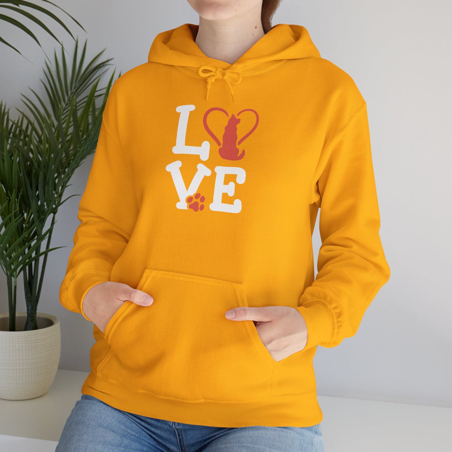 Love Cat Hoodie | Cozy Gift for Pet Lovers