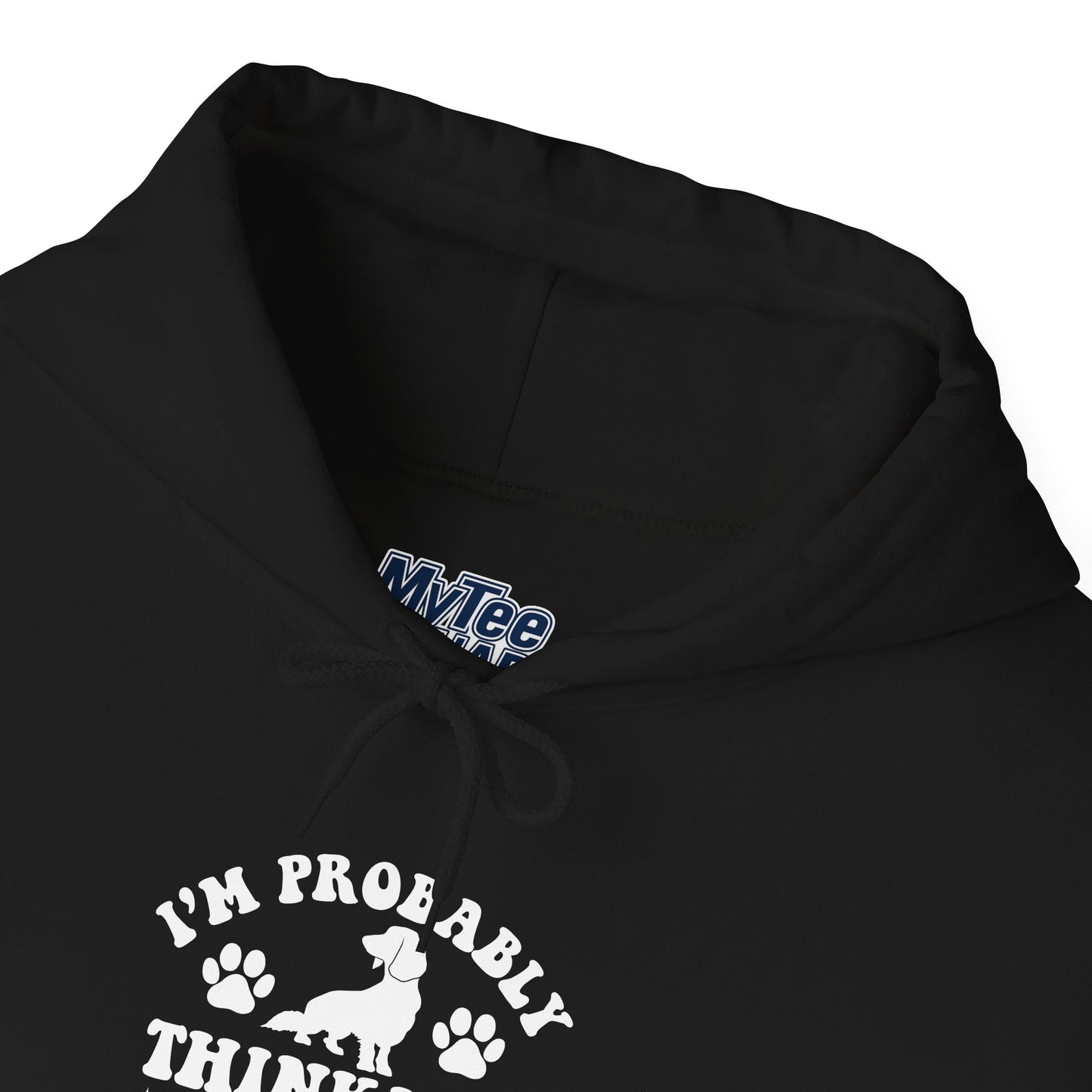 I'm Probably Thinking About My Dog Unisex Hoodie – Relatable & Cozy