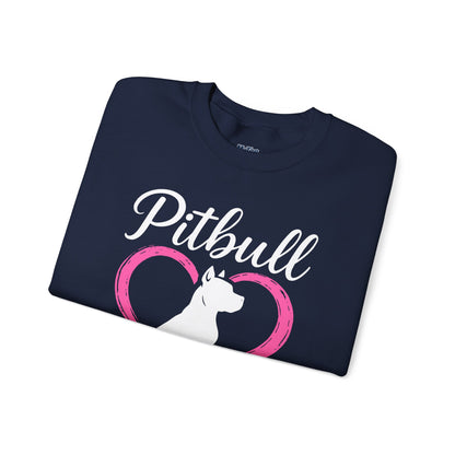 Pitbull Mama Pullover – Cute & Comfy Dog Mom Sweatshirt