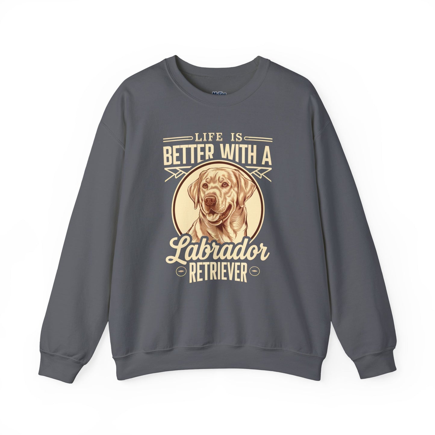 Life Is Better With A Labrador Crewneck Unisex Sweatshirt