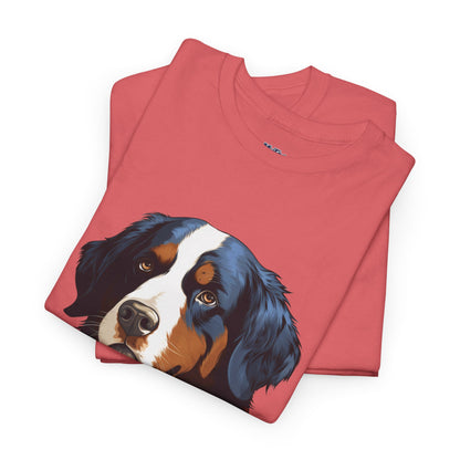 Patriotic Bernese Mountain Unisex T-Shirt