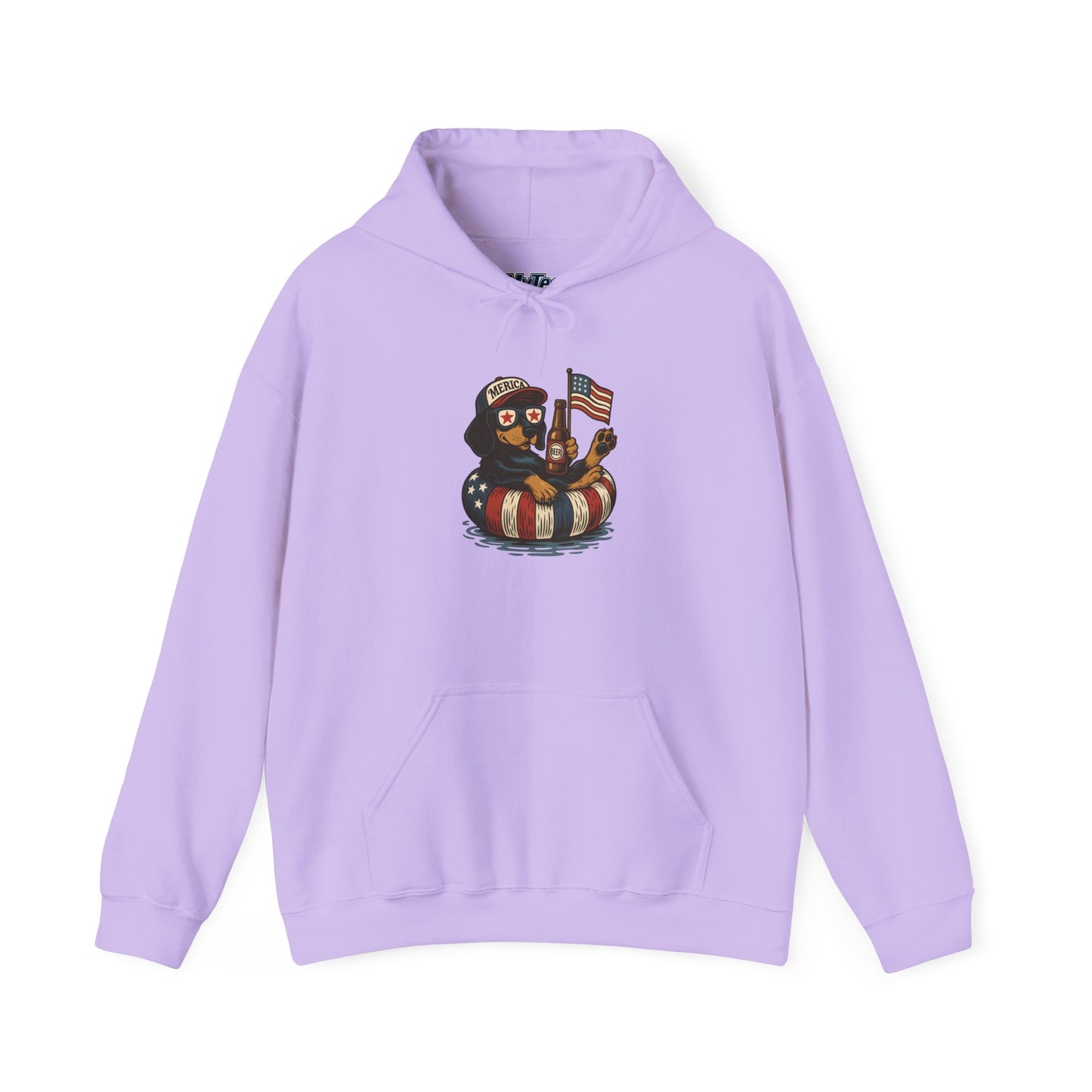 Patriotic Dachshund America Unisex Hoodie