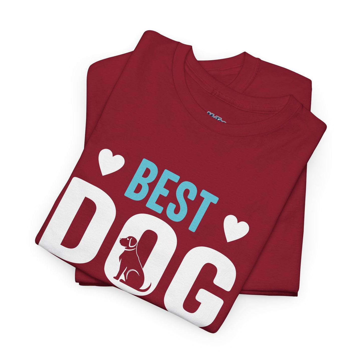 Best Dog Dad Ever Cotton T-Shirt