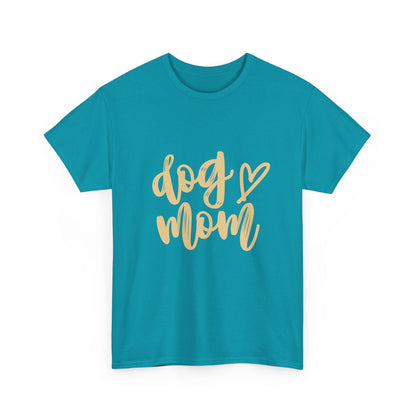 Dog Mom Cotton T-Shirt - Perfect for Dog Mothers
