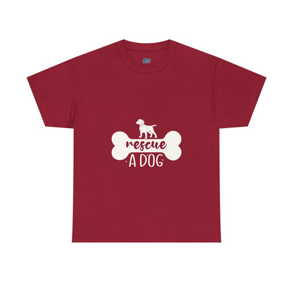 Rescue A Dog Tee Unisex T-Shirt – One Paw At A Time