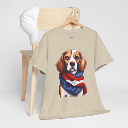 Patriotic Beagle Unisex T-Shirt