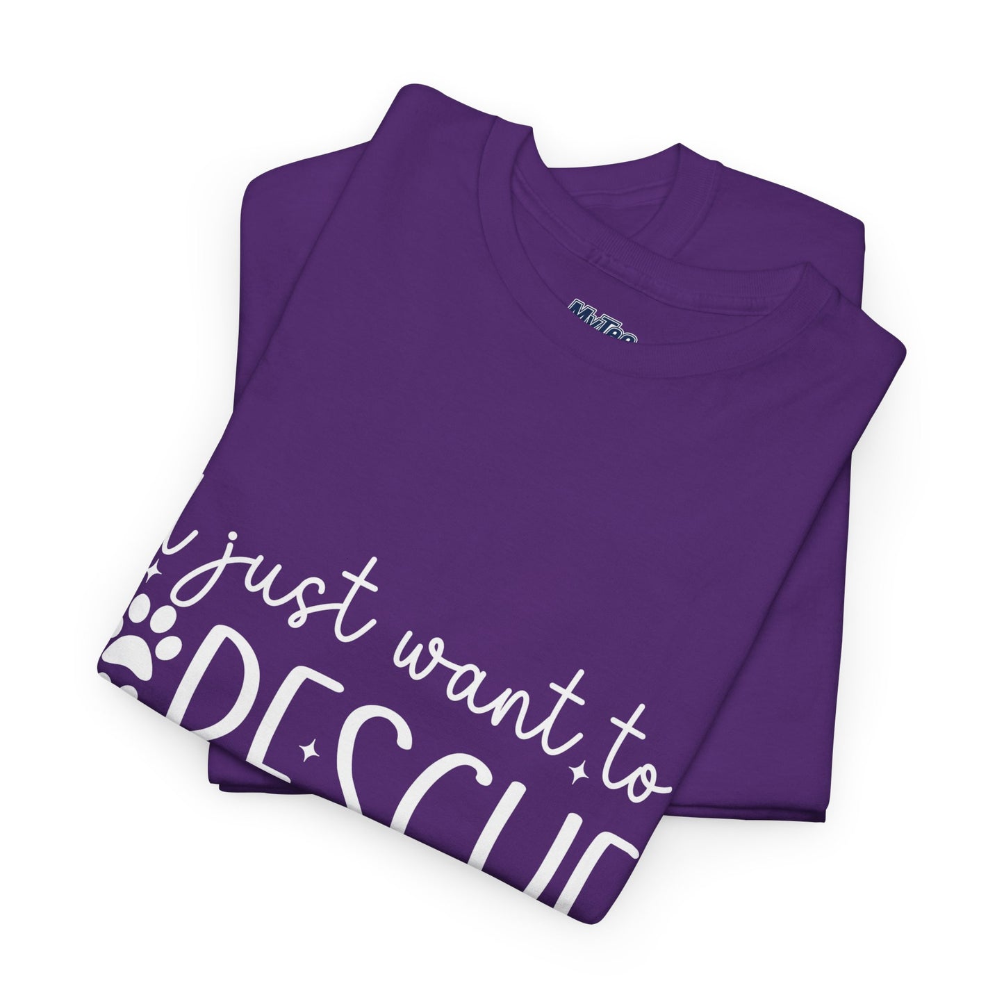 I Just Want To Rescue All The Doga Unisex T-Shirt – Soft Style, Big Heart