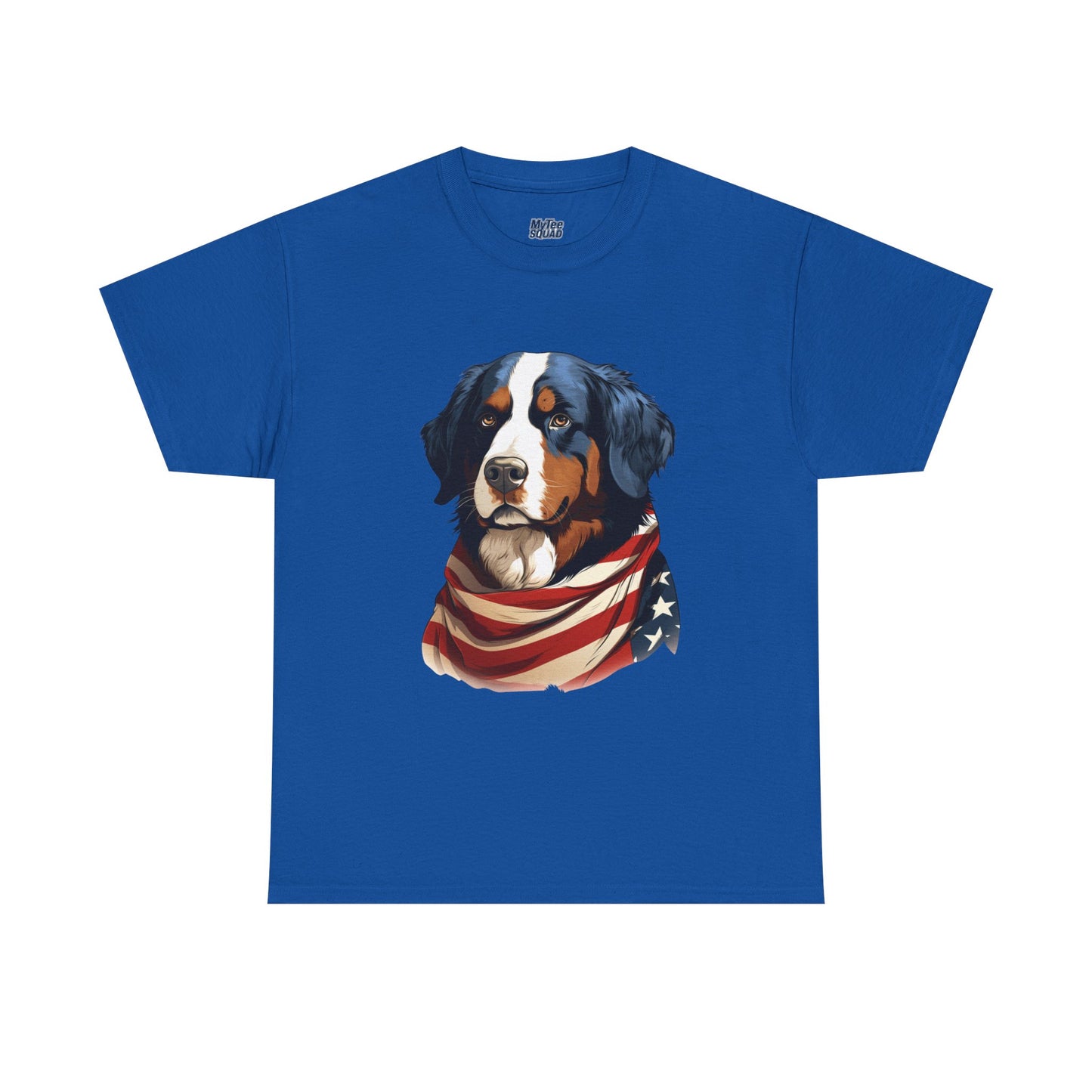 Patriotic Bernese Mountain Unisex T-Shirt