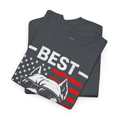 Best Pitbull Dad T-Shirt For Real Dog Father Only