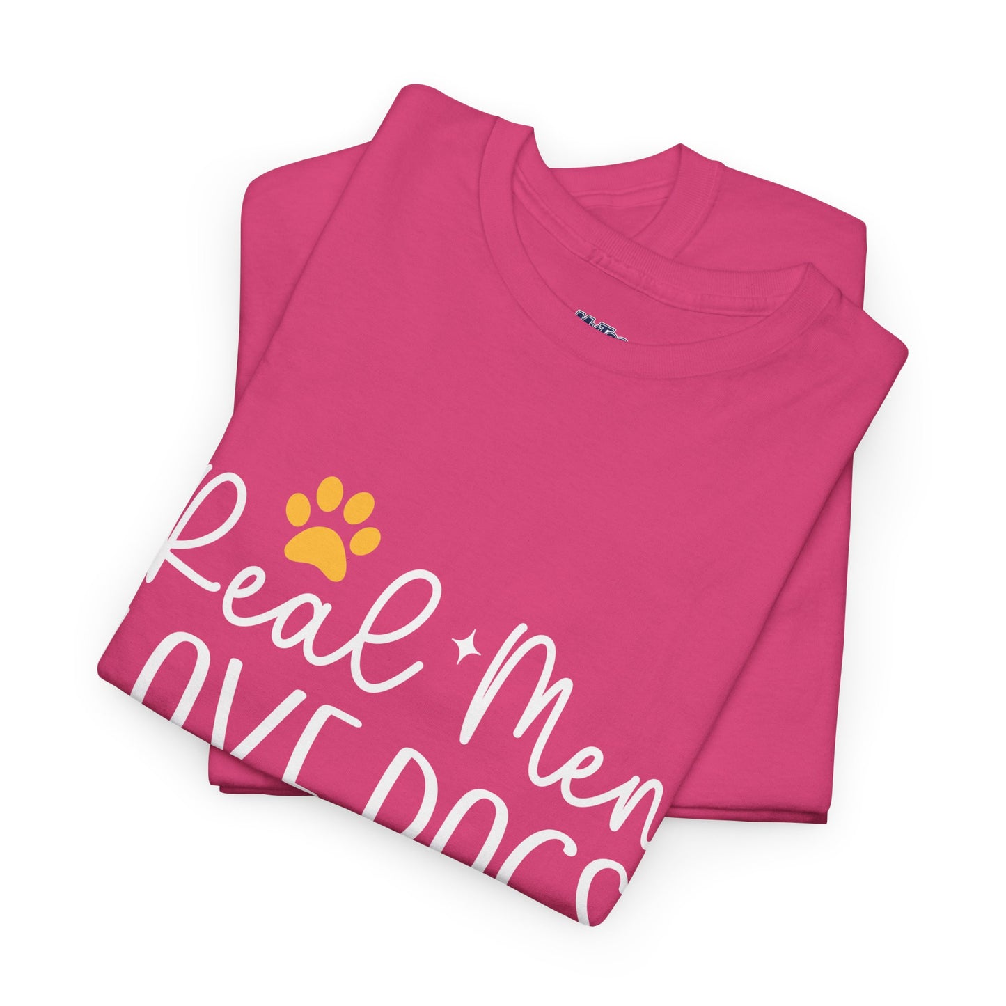 Real Men Love Dogs Cotton T-Shirts | Dog Lover