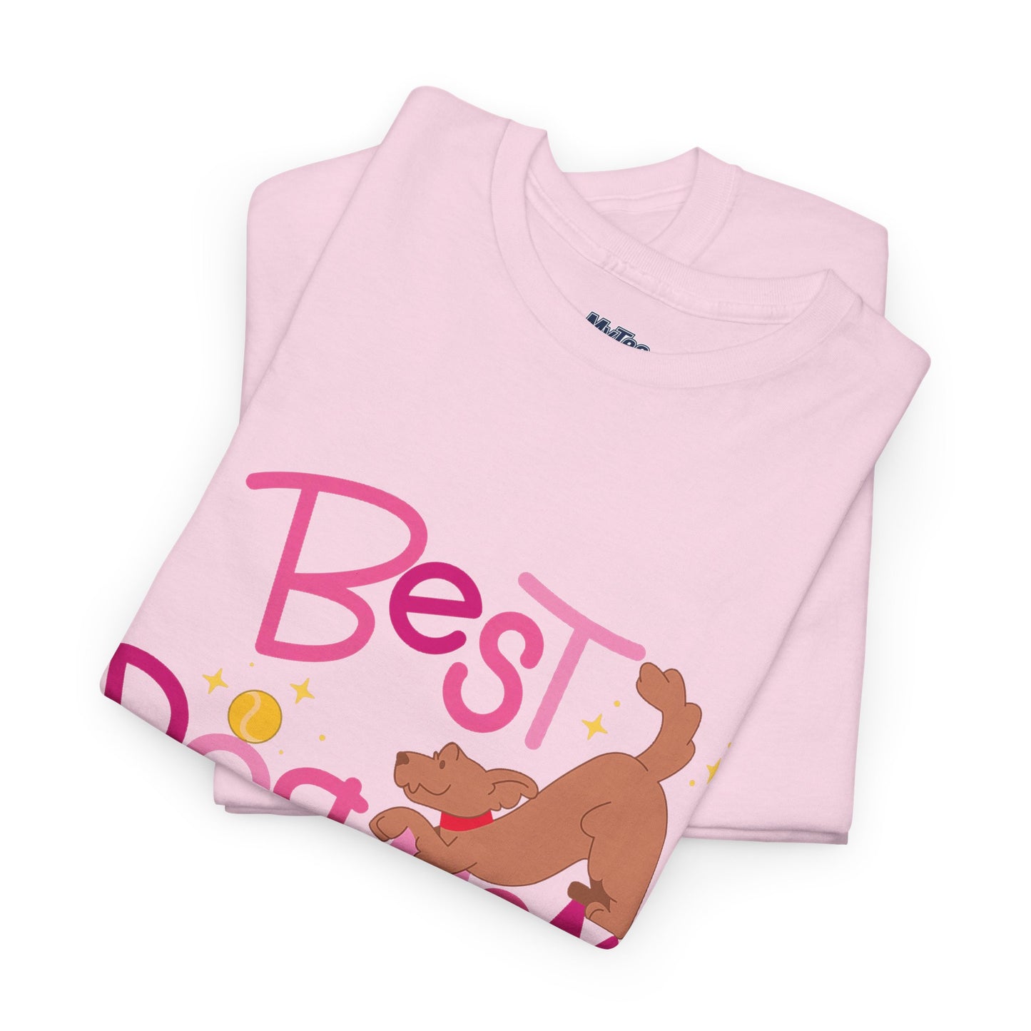 Best Dog Mom Ever Cotton T-Shirt For Proud Mothers