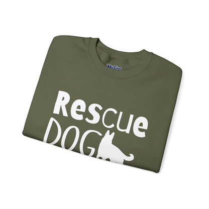 'Rescue Dog Mom' - Sweatshirt