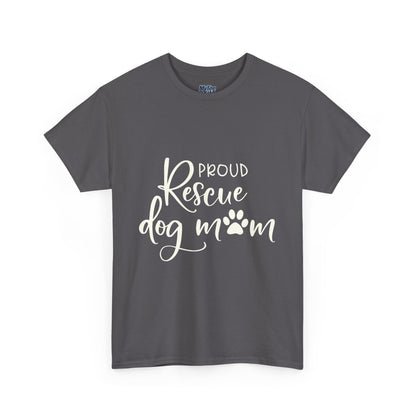 Proud Rescue Dog Mom T-Shirt | Pet Lover Gift