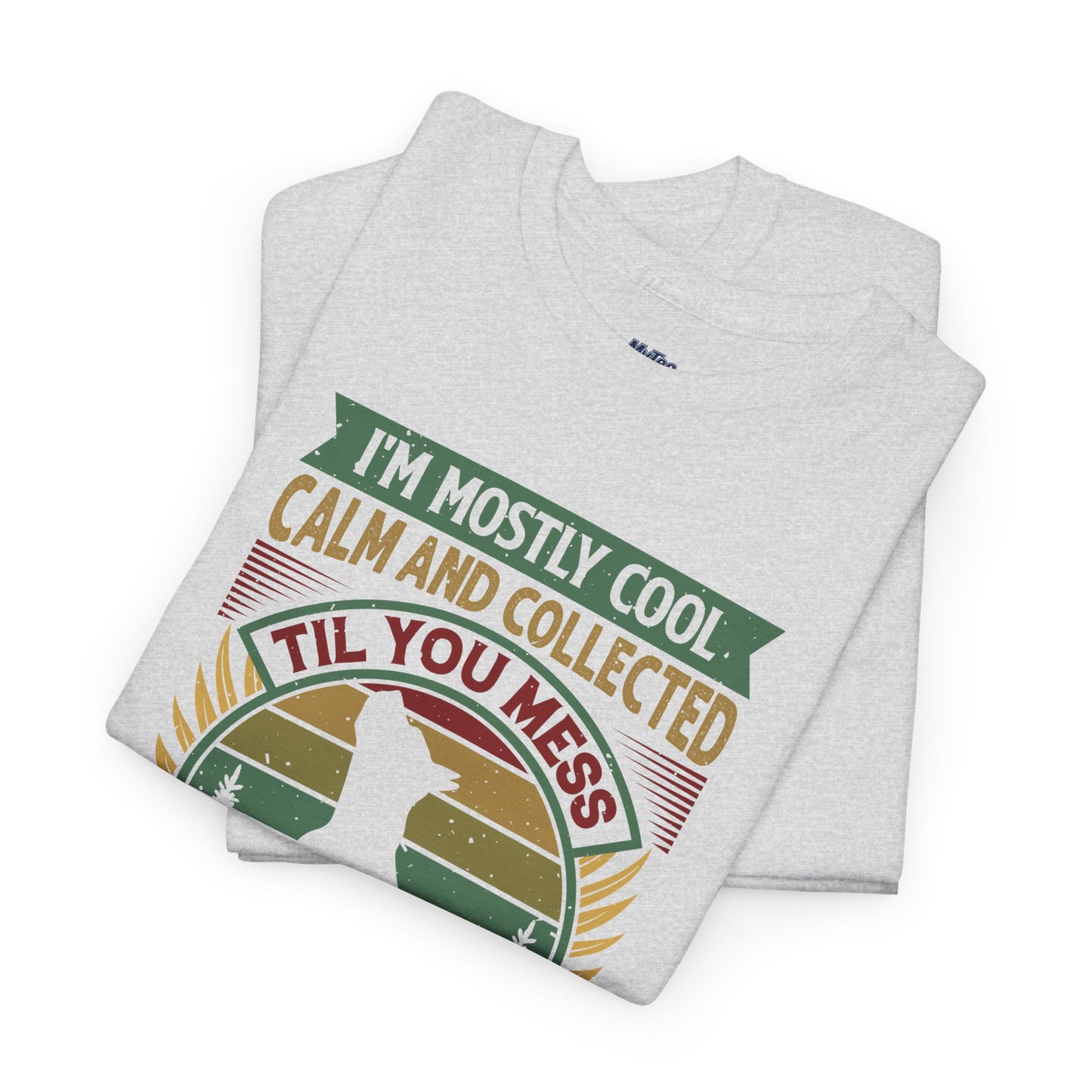 I'm Mostly Calm And Collected Pitbull Unisex T-Shirts
