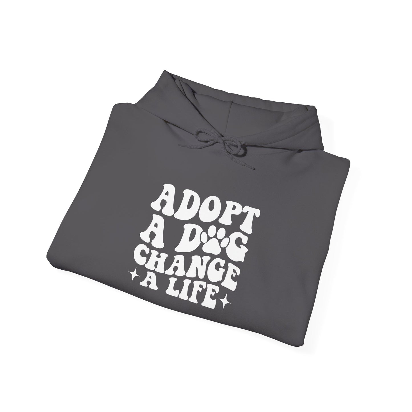 Adopt A Dog Change A Life Unisex Hoodie | Perfect For Animal Lovers