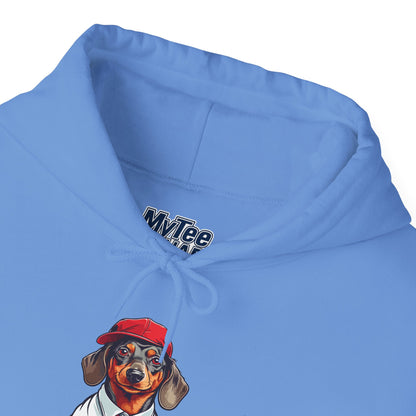 Dachshund Casual Boss Unisex Hoodie