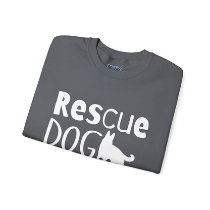 'Rescue Dog Mom' - Sweatshirt