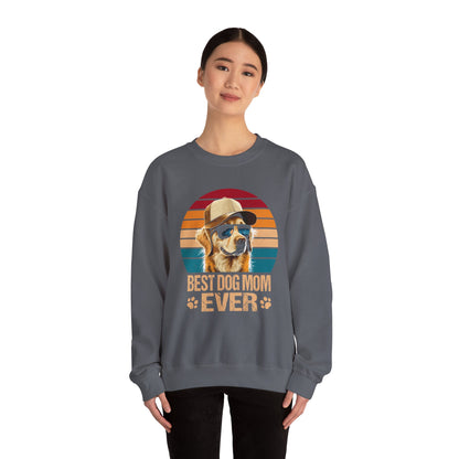 Best Dog Mom Ever Golden Retriever Sweatshirt