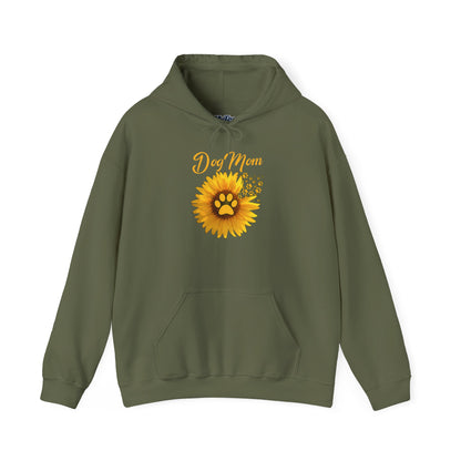 Sunflower Soul, Dog Mom Heart Hoodie