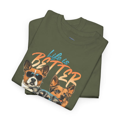 Life is Better With Dog Unisex T-shirt