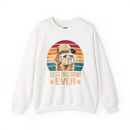 Best Dog Mom Ever Golden Retriever Sweatshirt