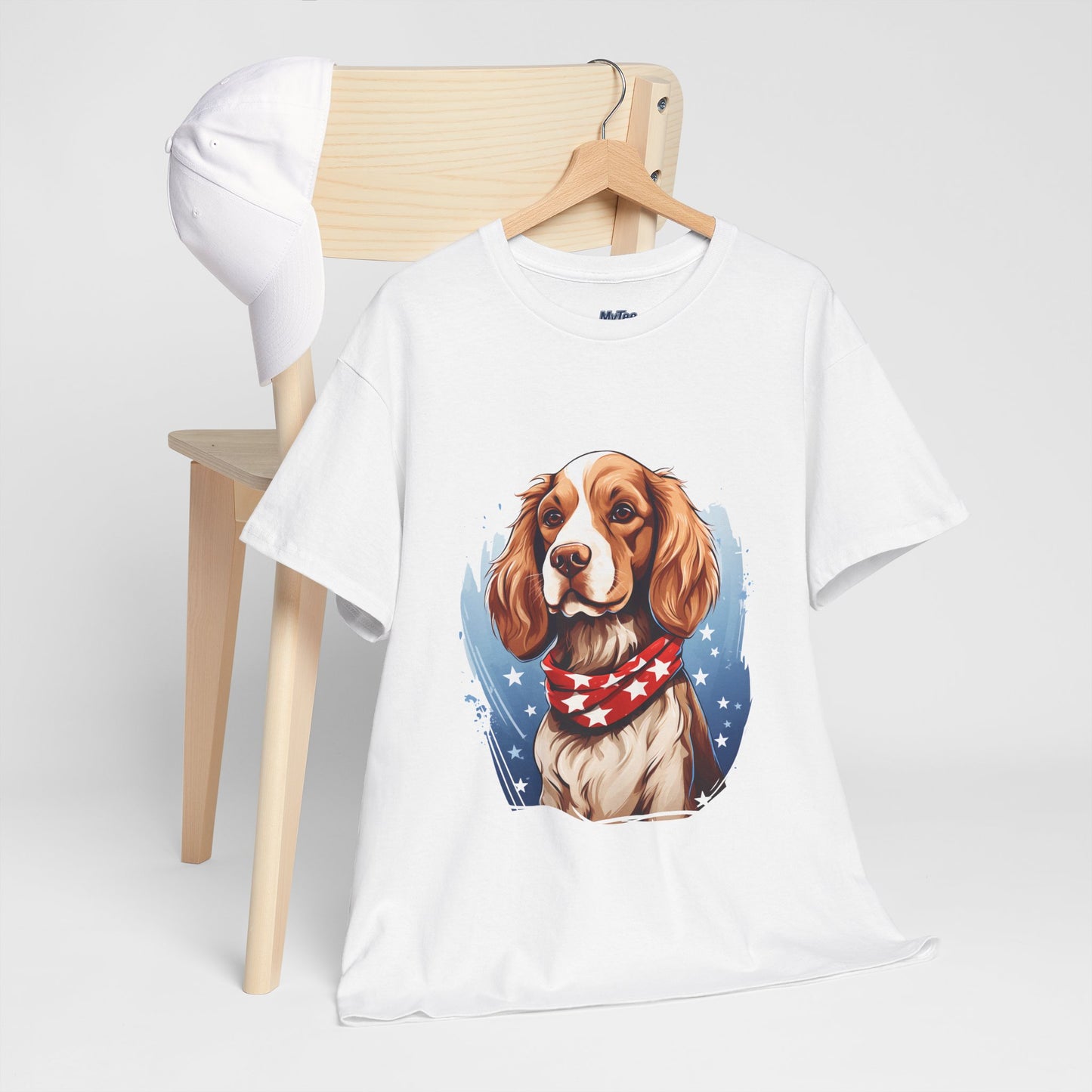 Patriotic Cocker Spaniel Unisex T-Shirt