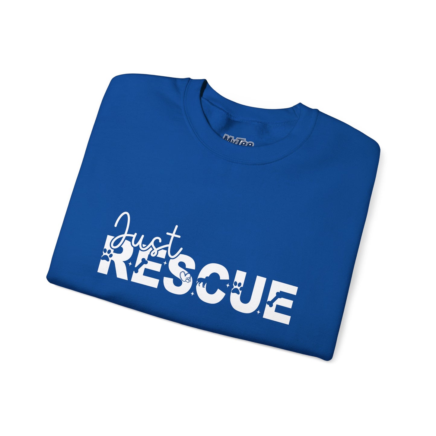 Just Rescue Sweatshirt – For Proud Pet Rescuers