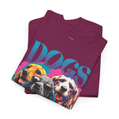 Dogs Because People Suck Unisex T-Shirts