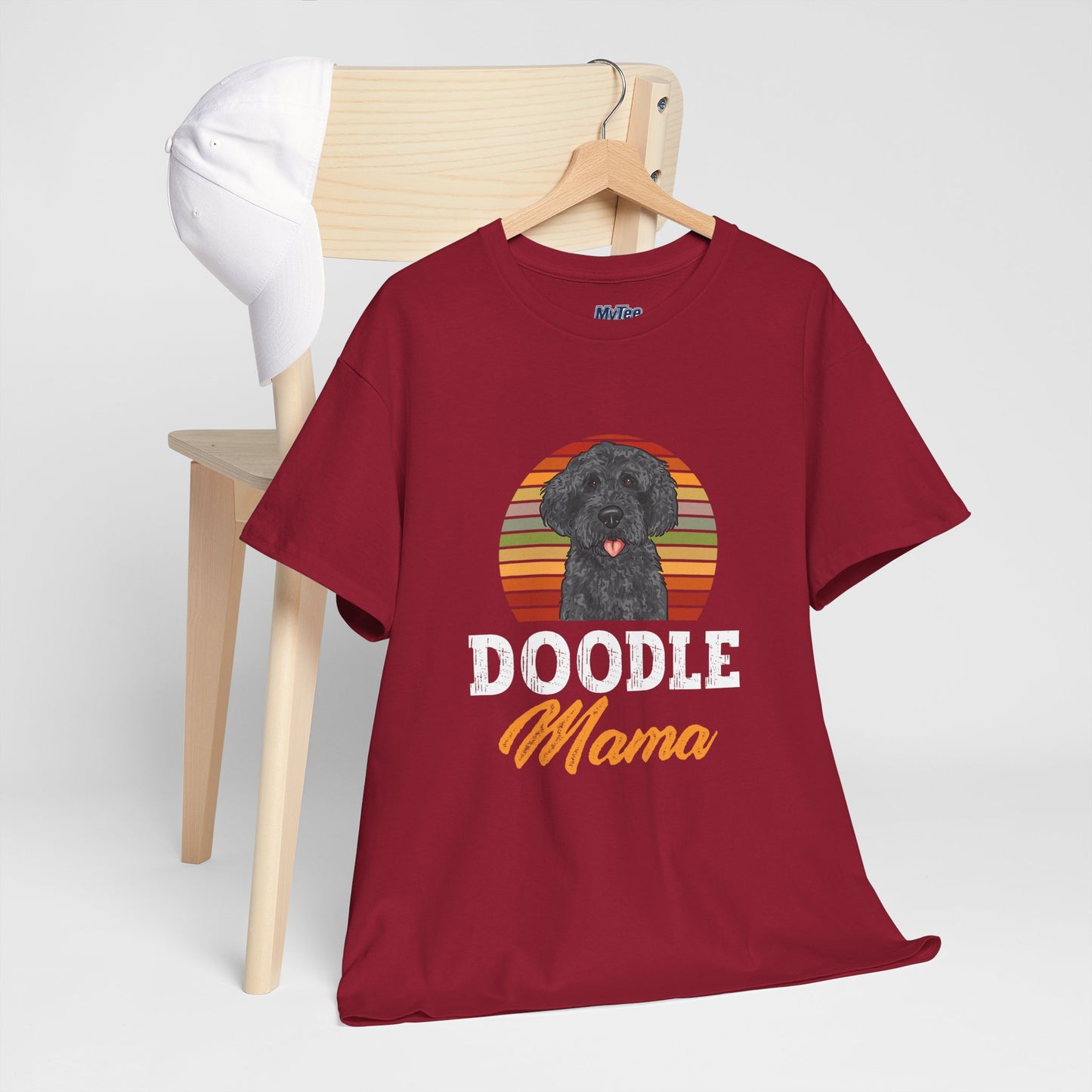 'Doodle Mama' Dog Mom Cotton T-Shirt