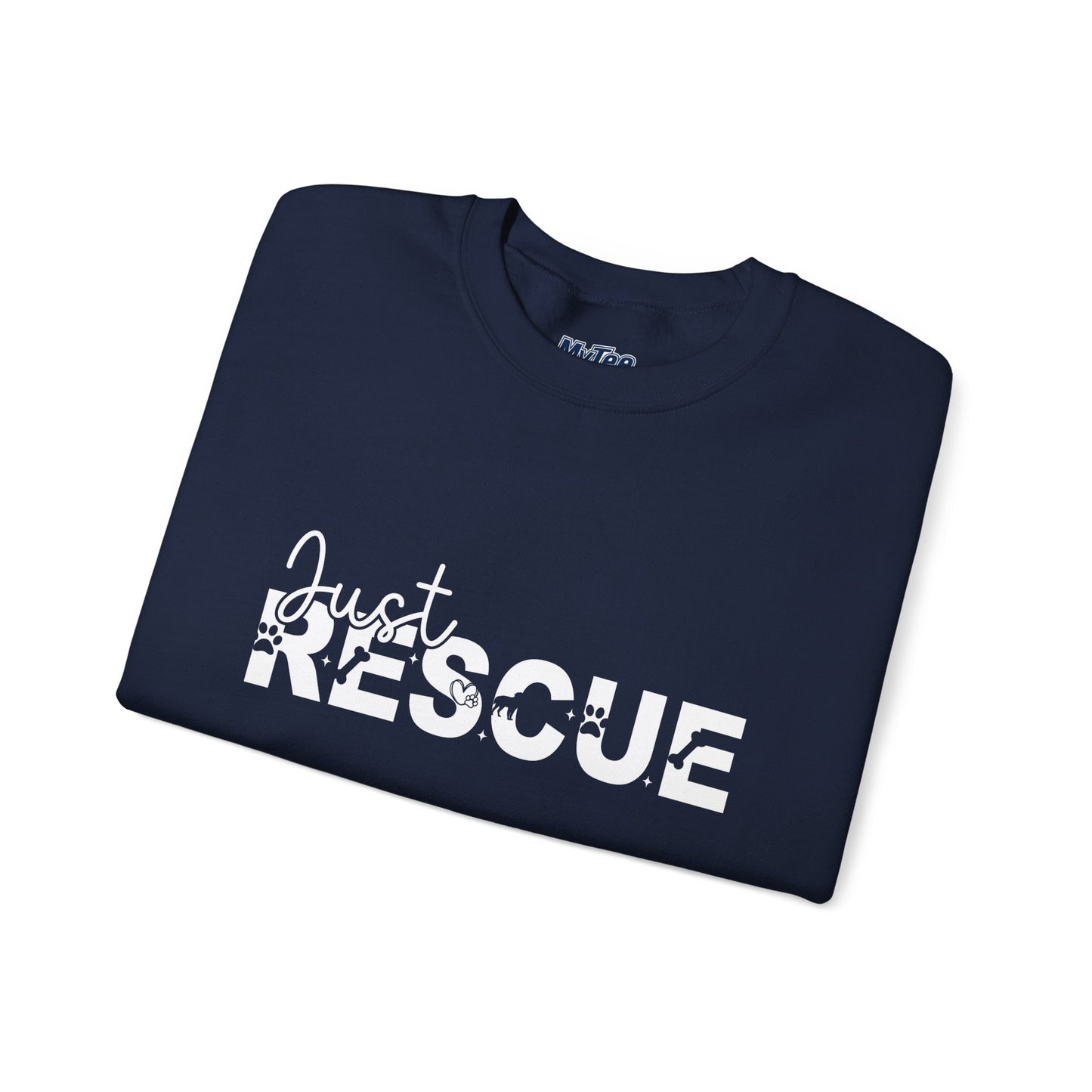 Just Rescue Sweatshirt – For Proud Pet Rescuers