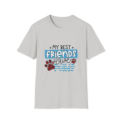 Best Friends Pet Lover T-Shirt, Animal Lover Gift, Cute Graphic Tee, Gift for Dog Owners, Birthday Present, Casual Wear