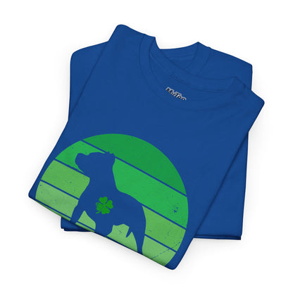 Pitbull Dad Heavy Cotton Tee | Father's Day Gift